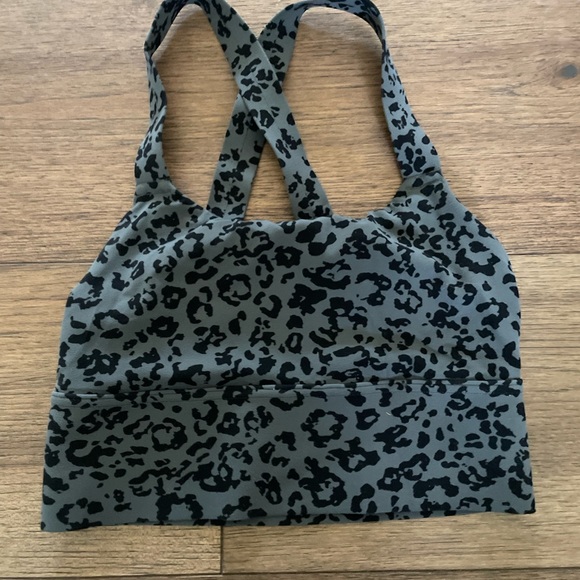 Athleta Cheetah Print Sports Bra - Picture 1 of 4